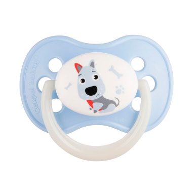 Сanpol babies Соска -пустышка латексная 6-18 мес, Арт.22/594_blu