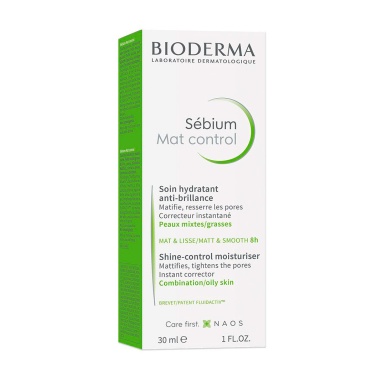 Bioderma Флюид увлажняющий Sebium Mat Control 30 мл