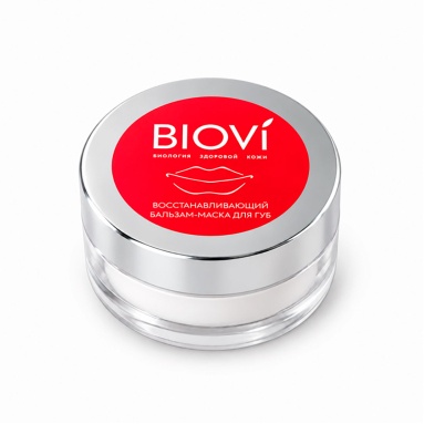 BIOVI Восстанавливающий бальзам-маска для губ 15мл