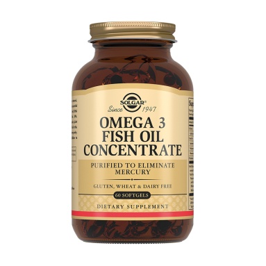 Solgar Рыбий жир Омега-3, БАД капсулы №60