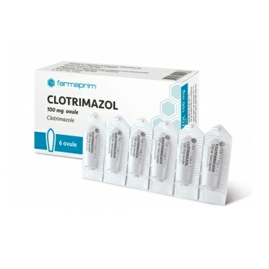 Клотримазол суппозитории вагинальные 100мг №6