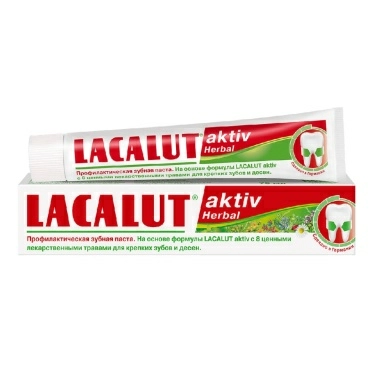 Lacalut AKTIV Herbal Зубная паста 50мл (Профилактическая)