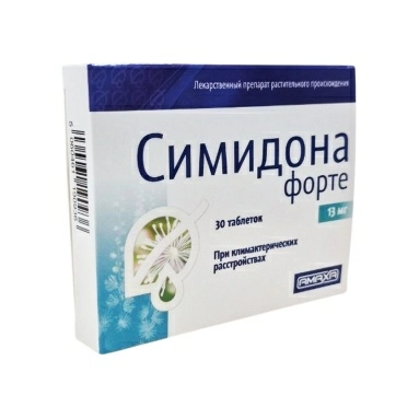 Симидона форте таблетки 13мг №30х1