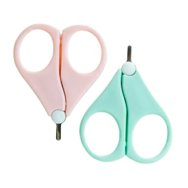 Bebaby Ножницы 0 мес+ (зеленый, розовый) , арт.LM-9057 1 шт