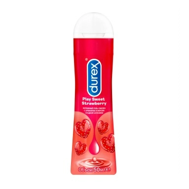 DUREX Гель-смазка Play Sweet Strawberry, 50 мл