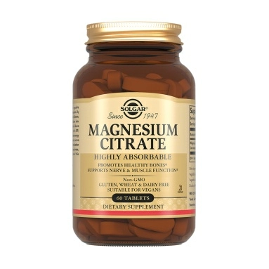 Solgar Цитрат магния, БАД таблетки №60