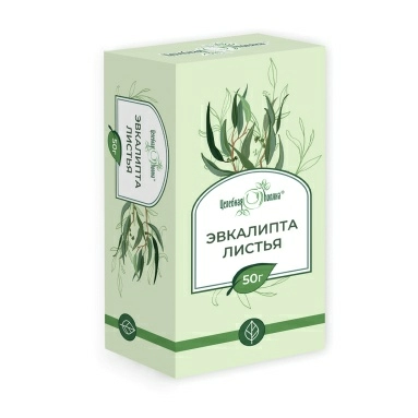 Эвкалипта листья "Целебная поляна" пачка 50г