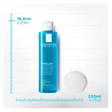 La Roche-Posay Effaclar Лосьон для кожи лица для сужения пор с микроотшелушивающим эффектом, 200 мл
