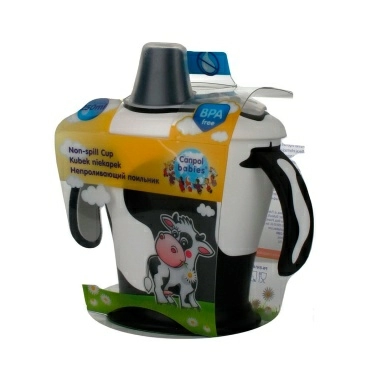 Canpol babies Поильник 31/404 (непроливающий, с твердым носиком 9+, бирюза) 250 мл