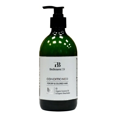 BIO BOTANIC OIL Кондиционер для сухих и окрашенных волос с маслом кокоса и ши 500 мл
