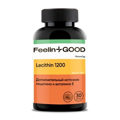 БАД Лецитин + витамины Е капсулы №30