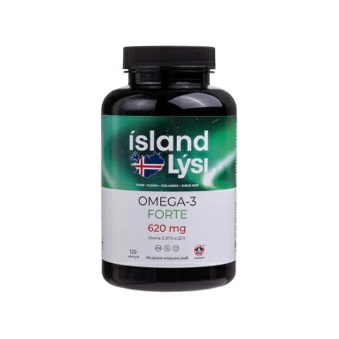 Lysi Омега-3 (620 мг) Форте, БАД капсулы №120