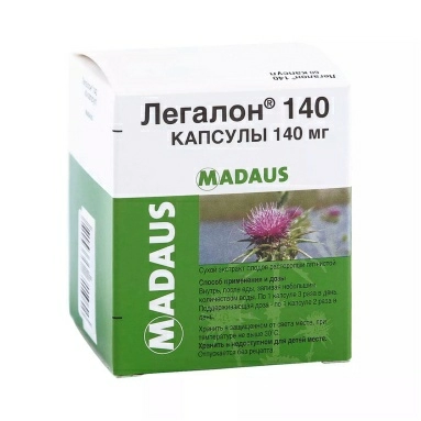Легалон 140 капсулы 140мг №10х6