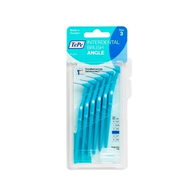 TePe Межзубные ершики (Angle№3 6шт. в блистере размеры 0,6мм)