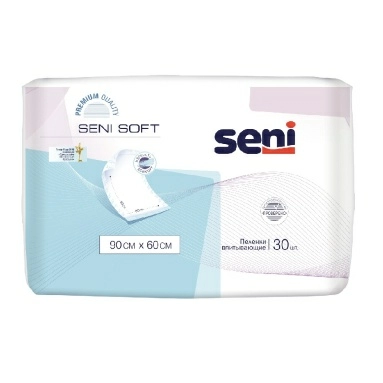 Seni Soft Пеленки одноразовые (впитывающие) 90*60 см, 30 шт