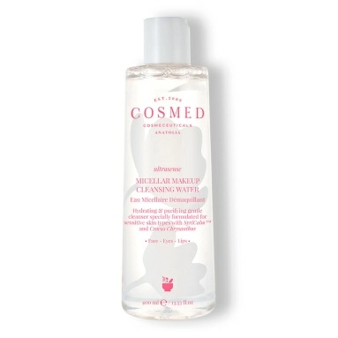 COSMED сosmeceuticals ULTRASENSE MICELLAR MAKEUP CLEANSING WATER Мицеллярная вода очищающая, увлажняющая для чувствительной кожи 400 мл