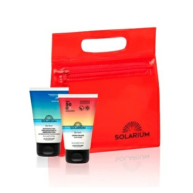 Набор SOLARIUM SEA LOVER: Солнцезащитный крем для лица и тела SPF 50 50 мл, Крем для сохранения загара для лица и тела 50 мл