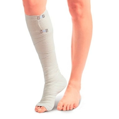 Бинт медицинский эластичный вязаный 3,5 м х 120 мм