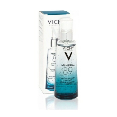 VICHY Mineral 89 Гель-сыворотка ежедневный для кожи, подверженной агрессивным внешним воздействиям, 75 мл