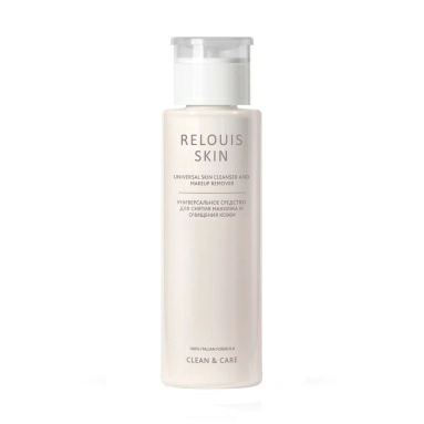 RELOUIS SKIN CLEAN &CARE Универсальное средство для снятия макияжа и очищения кожи,180мл.