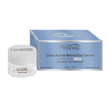 Perlabella Кросс-активная сыворотка с ретинолом для области вокруг глаз, 30 капсул по 0,12 мл