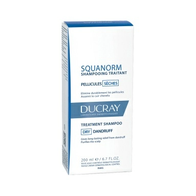 DUCRAY SQUANORM Шампунь против сухой перхоти 200 мл