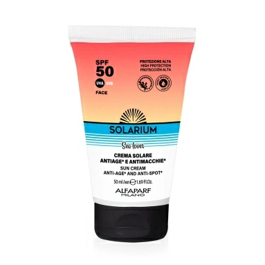 Набор SOLARIUM SEA LOVER: Солнцезащитный крем для лица и тела SPF 50 50 мл, Крем для сохранения загара для лица и тела 50 мл