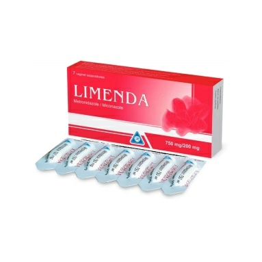Лименда суппозитории вагинальные 750мг/200мг №7х1