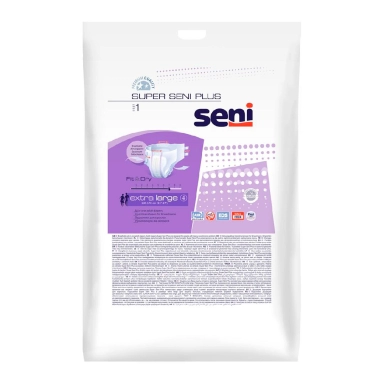 Super Seni Plus extra large Подгузники дышащие для взрослых 1 шт