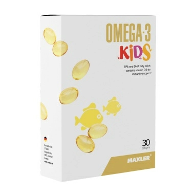 MAXLER БАД «Омега-3 Кидс» капсулы №30