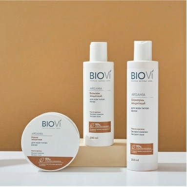 BIOVI Argania Бальзам защитный для всех типов волос 200 мл
