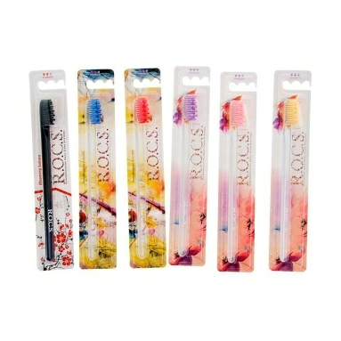 R.O.C.S. Зубная щетка Классическая средняя