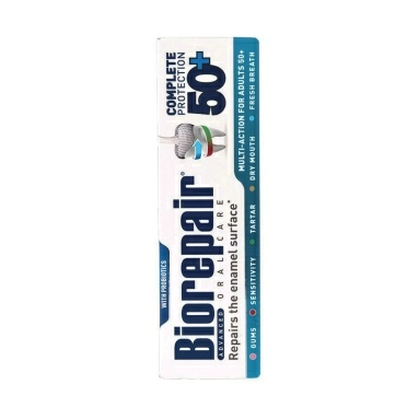 Biorepair Зубная паста Protezione Completa 50+ toothpaste/Биорепейр Максимальная защита после 50 лет,75 мл