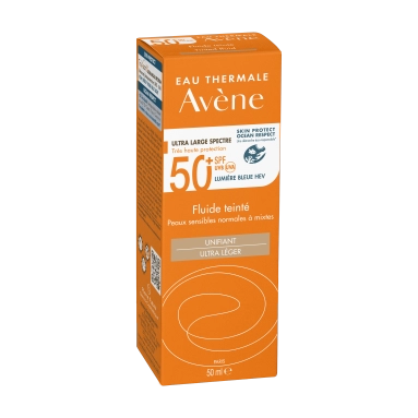 EAU THERMALE AVENE Cолнцезащитный флюид с оттенком SPF 50+ 50 мл