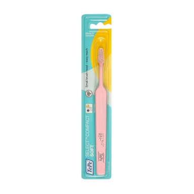 TePe Зубная щетка (Select Compact Soft в блистере с уменьшенной головкой мягкой степени жесткости)