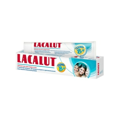 Laсalut Зубной гель для детей и подростков Teens 8+ (цитрусово-мятный вкус) 50мл