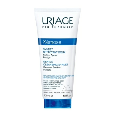 Uriage Гель мягкий КСЕМОЗ СИНДЕТ /Xemose Syndet очищающий, 200 мл