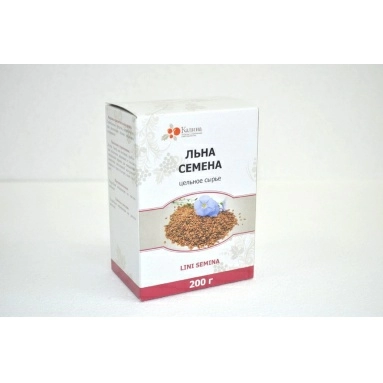 Льна семена цельное сырье 200г