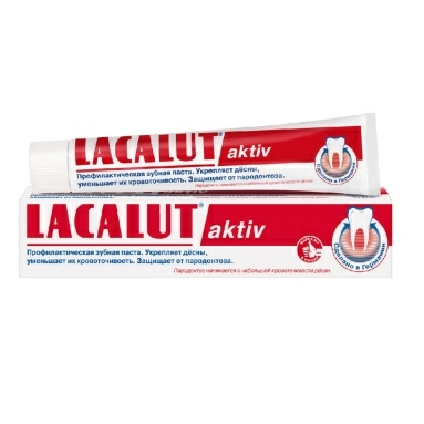 Lacalut AKTIV Профилактическая зубная паста 75 мл
