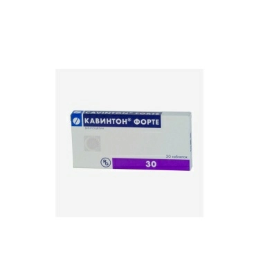 Кавинтон форте таблетки 10мг №15х2