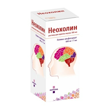 Неохолин р-р для пр.вн.600мг/7мл во фл.100мл в уп №1