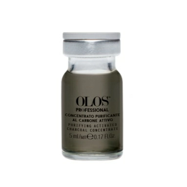 OLOS Очищающий концентрат с активным углем 6 шт по 5 мл