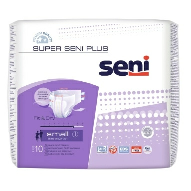 Super Seni Plus small Подгузники дышащие для взрослых 10 шт