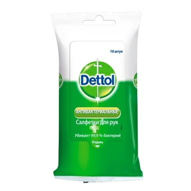 Салфетки влажные Антибактериальные (для рук) MEDTOUCH 10 шт