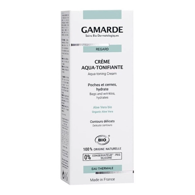 ГАМАРД Тонизирующий увлажняющий крем для контура глаз / Gamarde CREME AQUA TONIFIANTE, 20 мл