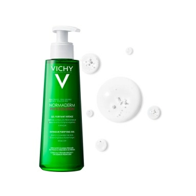 VICHY Normaderm Гель интенсивно очищающий для лица и тела, 200 мл