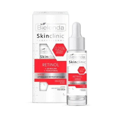 BIELENDA SKIN CLINIC PROFESSIONAL RETINOL Сыворотка лифтинг и реструктуризация, 30мл