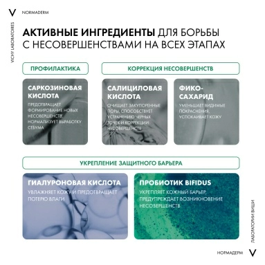 VICHY NORMADERM Уход корректирующий двойного действия, 50мл