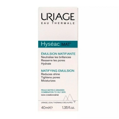 Uriage Уход для лица HYSEAC MAT EMULSION MATIFIANTE Исеак матирующий 40 мл