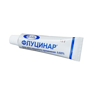 Флуцинар гель 0,25мг/г 15г №1